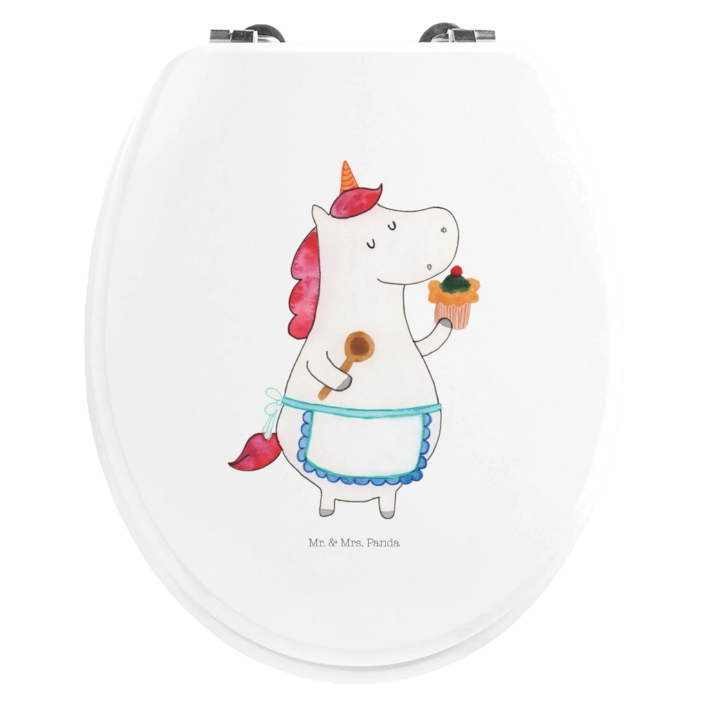 Motif toilet seat unicorn Kitchen wood, toilet seat, toilet, toilet lid, toilet cover, unicorn, unicorns, bake, motivation, baker present, cake, Unicorn, dreamer, pie, hobby cook, dreaming, muffin, Baker gift, cook