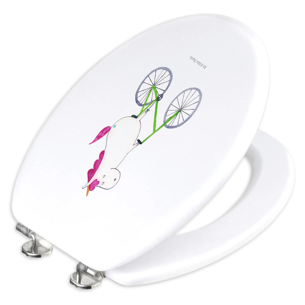 Motiv WC deska sedesowa Jednorożec Rowerzysta Jednorożec, jednorożce, dekoracje jednorożca, jednorożec