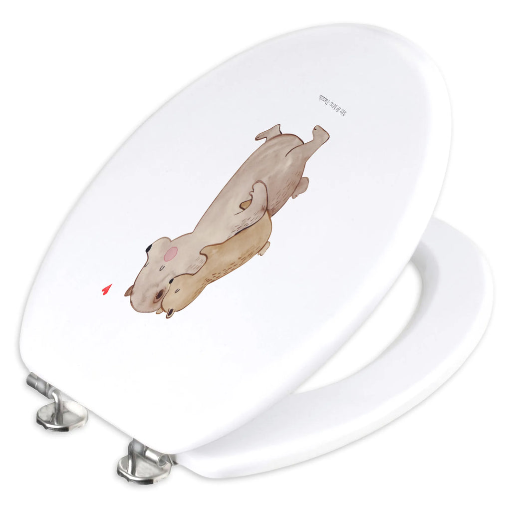 Motiv WC Sitz Papa Bär WC-Sitz, Klodeckel, Toilettendeckel, Toilette, Klobrille, Familie, Vatertag, Muttertag, Bruder, Schwester, Mama, Papa, Oma, Opa, Onkel, Papi, Geburtstag, Vater, Vati, Geschenk