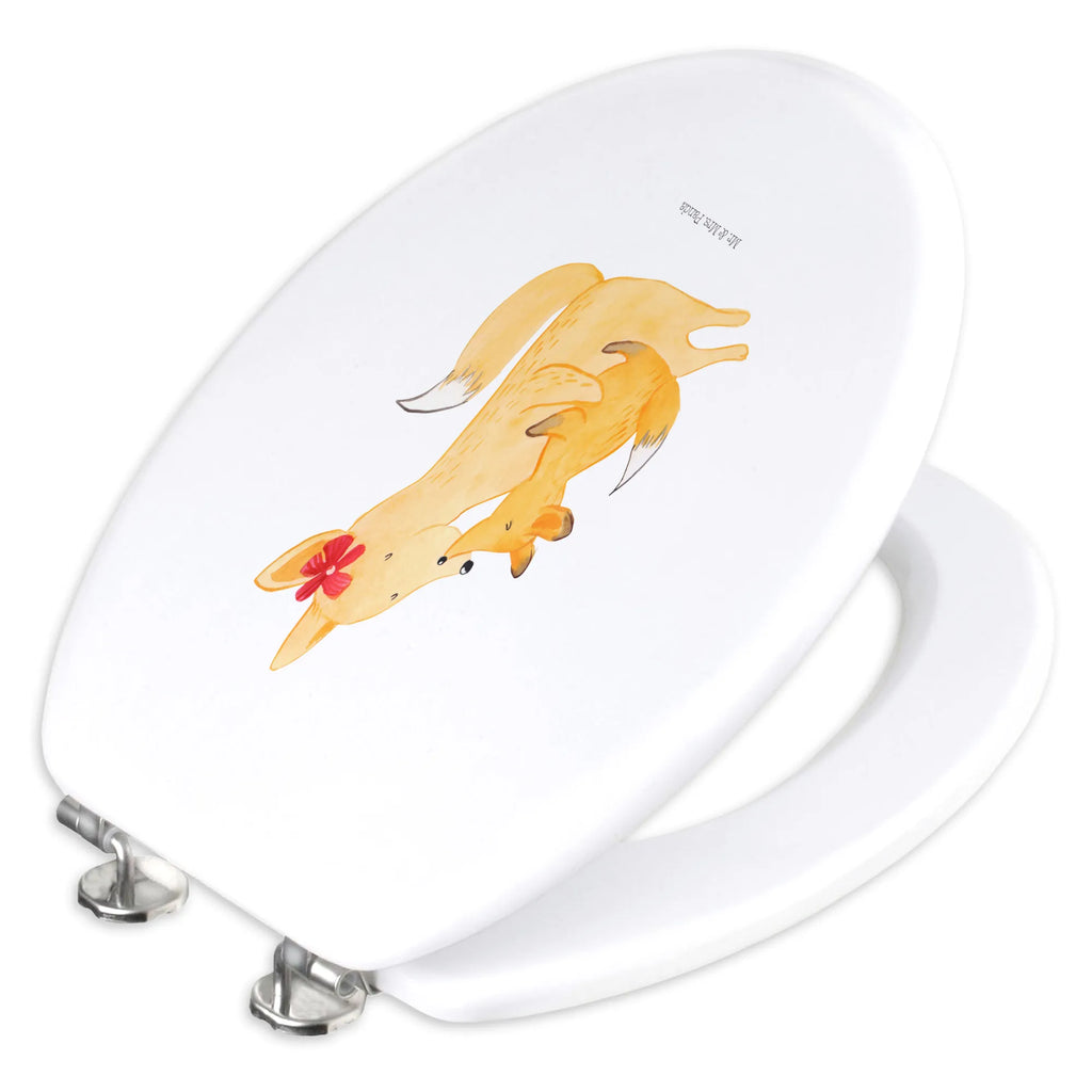 Motiv WC Sitz Fuchs Mama & Kind Toilettendeckel, WC-Sitz, Klodeckel, Klobrille, Toilette, Familie, Vatertag, Muttertag, Bruder, Schwester, Mama, Papa, Oma, Opa, Tochter, Lieblingstochter, Beste Tochter, Mutter, Geschenk