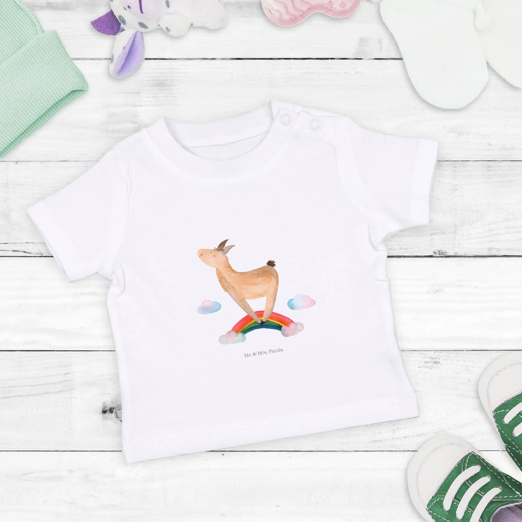 Organic Baby Shirt lama rainbow Llama, llama, alpaca, trendy animal, Haters gonna hate, Freedom, Outsider, Haters, Hobby, Rainbow, Self-employed, School, Abi, Lamas, Lama, Cloud country