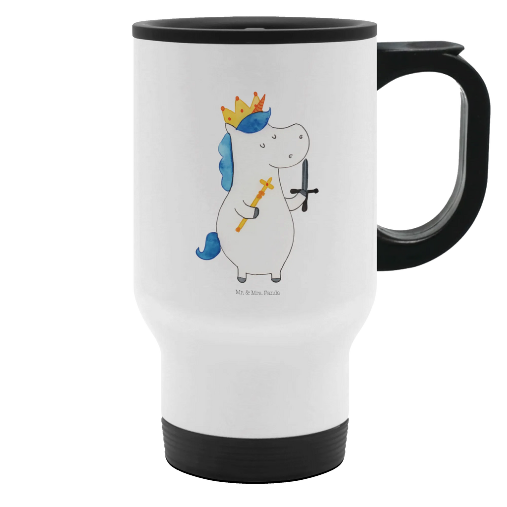 Insulated mug unicorn king with sword travel coffee mug, travel mug, To Go mug, Insulated mug, Thermo cup, Thermo mug, Coffee mug, unicorn, unicorns, gift boyfriend, present boy, President, Chancellor, Unicorn, King, Prosecco, sword, Ruler, Princess, Emperor, Crown