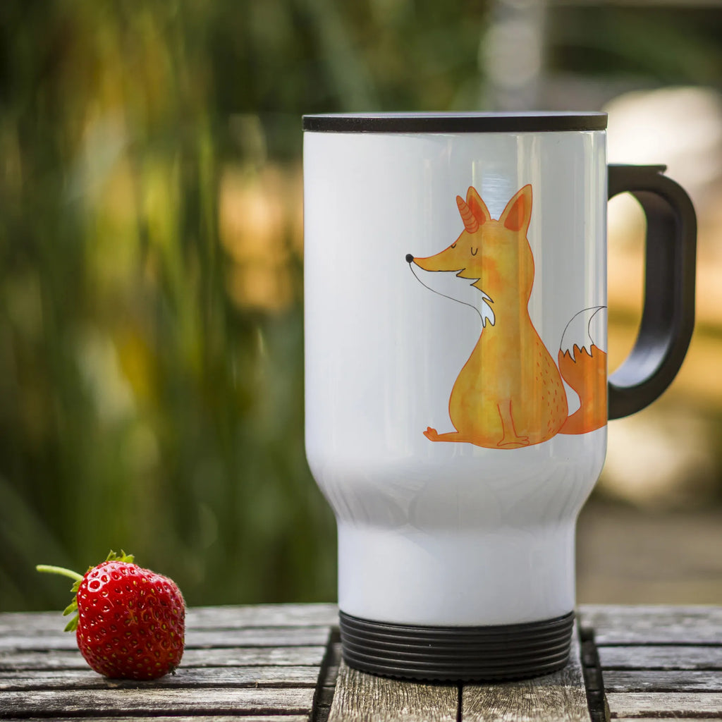 Insulated mug unicorn Wish travel coffee mug, travel mug, Thermo cup, Thermo mug, Insulated mug, To Go mug, Coffee mug, unicorn, unicorns, foxycorn, foxes, fox, fox horns