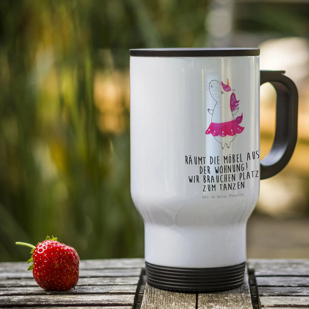 Insulated mug unicorn ballerina travel coffee mug, travel mug, Coffee mug, Insulated mug, Thermo mug, To Go mug, Thermo cup, unicorn, unicorns, Party, Einhorn, Dancing, Unicorn, Ballerina, Flat, Dancer gift, Fun, English, Celebration, dancer present