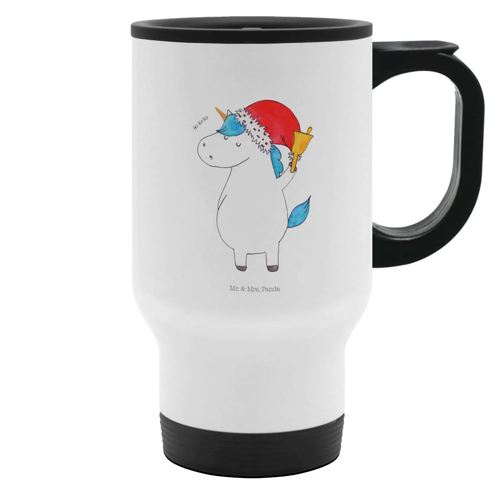 Insulated mug unicorn Santa Claus Coffee mug, travel coffee mug, travel mug, To Go mug, Thermo mug, Insulated mug, Thermo cup, unicorn, unicorns, christmas, wish list, chocolate, Gin, santa claus, christmas present, gift, santa, fairy dust