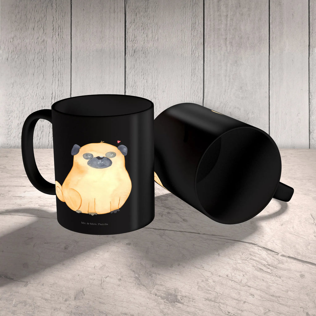 Tasse Mops Keramiktasse, Tasse mit Zitaten, Tasse, Bürotasse, Teetasse, Tasse mit Motiven, Geschenktasse, Porzellantasse, Kaffeetasse, Hund, Hundemotiv, Haustier, Hunderasse, Tierliebhaber, Hundebesitzer, Sprüche, Hundeliebe, Liebe, Mops