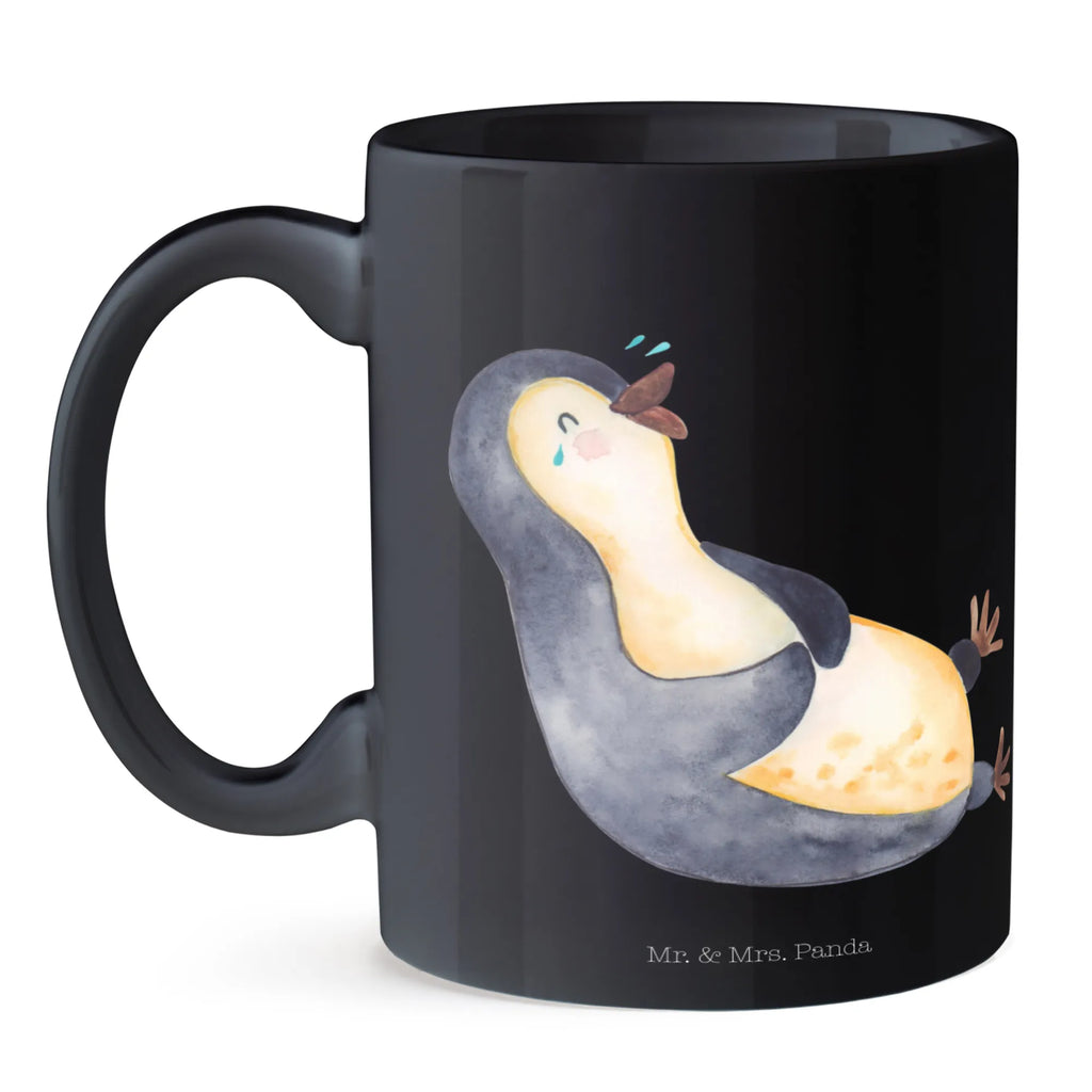 Mug Penguin Laugh Kaffeetasse, Keramiktasse, Porzellantasse, Tasse mit Zitaten, Tasse mit Motiven, Bürotasse, Tasse, Teetasse, Geschenktasse, Pinguin, lustiger Spruch, Optimismus, Humor, Fröhlichkeit, Fröhlich, Pinguine, Lachen