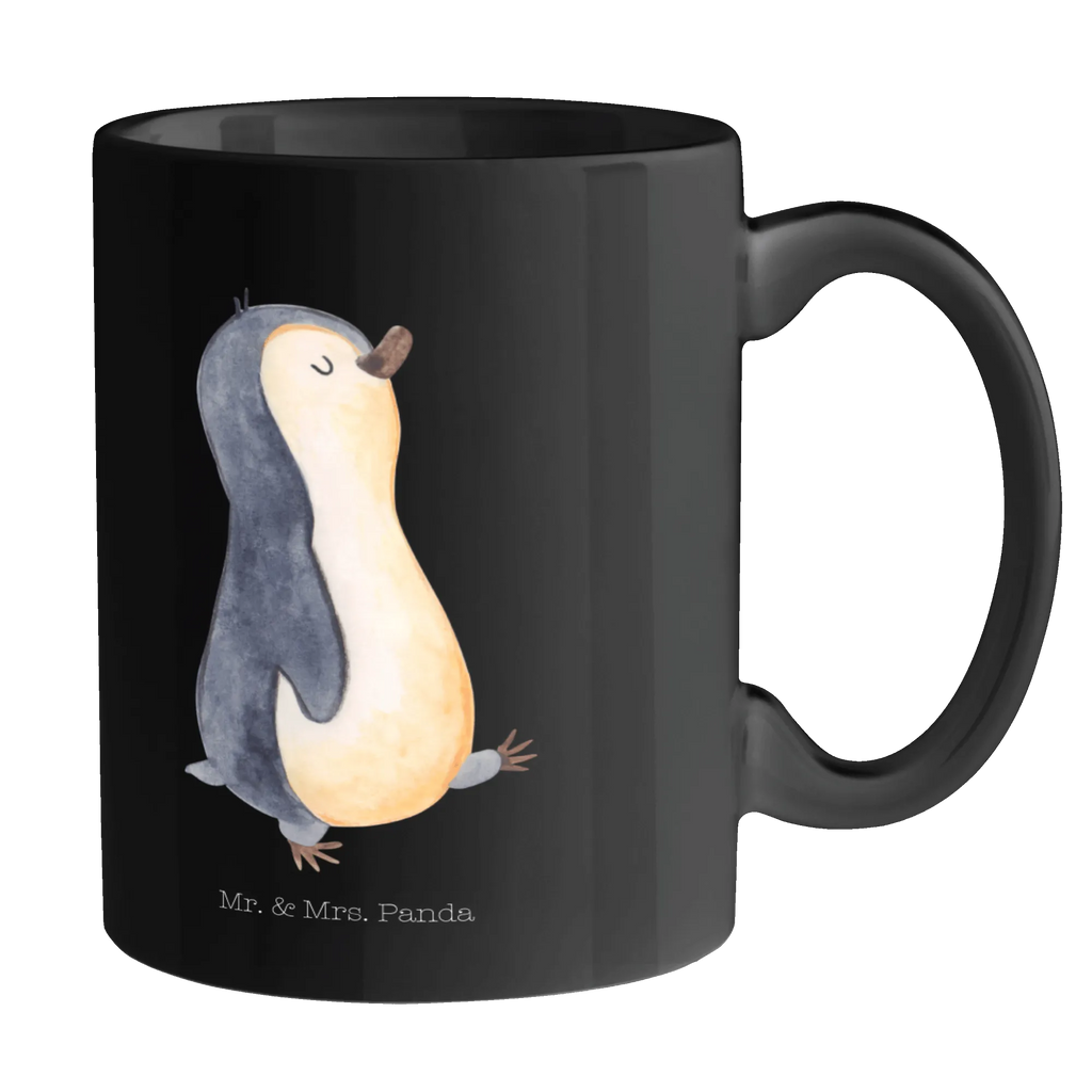Mug Penguin march Geschenktasse, Tasse, Tasse mit Motiven, Teetasse, Tasse mit Zitaten, Porzellantasse, Keramiktasse, Kaffeetasse, Bürotasse, Pinguin, Langschläfer, Schwester, Familie, Frühaufsteher, Pinguine, Bruder