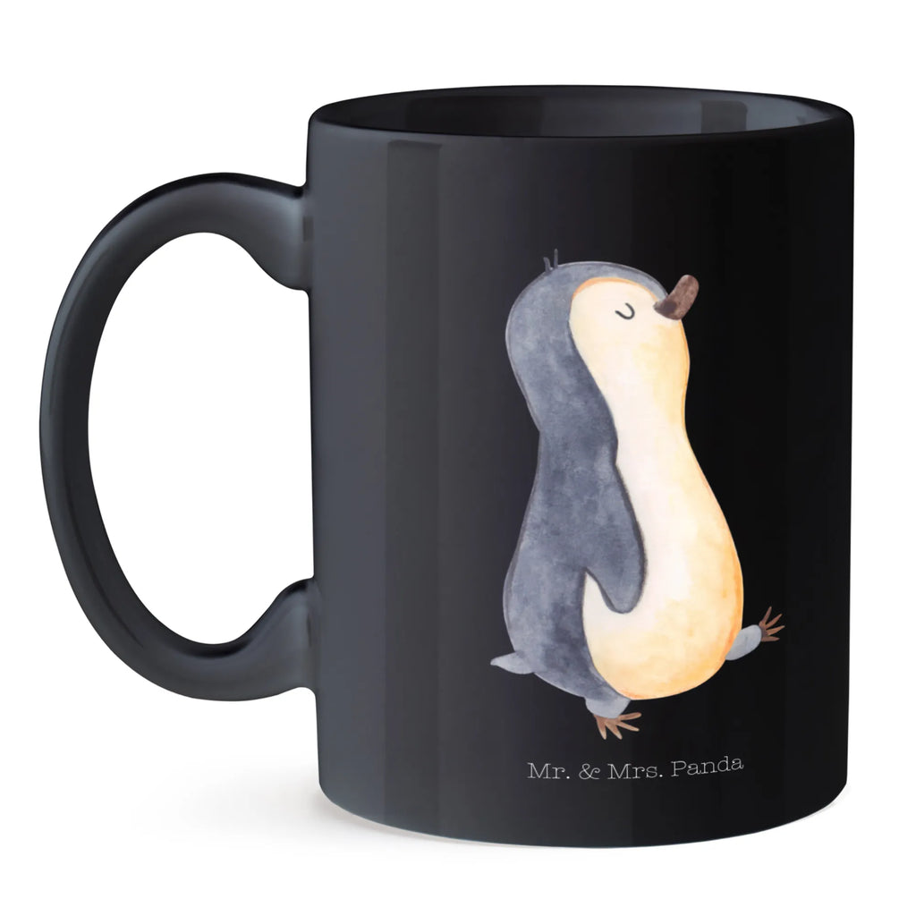 Mug Penguin march Geschenktasse, Tasse, Tasse mit Motiven, Teetasse, Tasse mit Zitaten, Porzellantasse, Keramiktasse, Kaffeetasse, Bürotasse, Pinguin, Langschläfer, Schwester, Familie, Frühaufsteher, Pinguine, Bruder