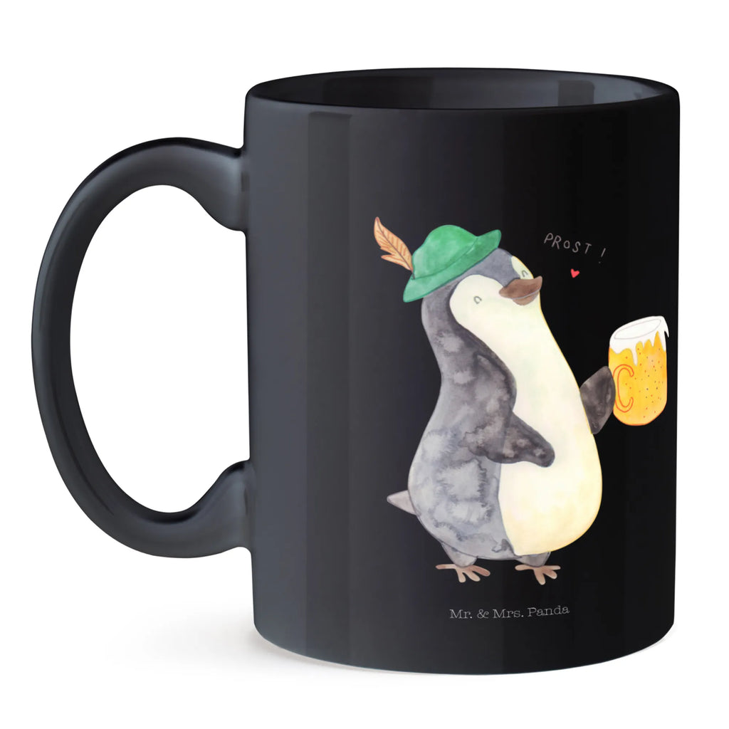 Tasse Pinguin Bier Geschenktasse, Tasse, Kaffeetasse, Keramiktasse, Bürotasse, Tasse mit Zitaten, Tasse mit Motiven, Porzellantasse, Teetasse, Pinguin, Oktoberfest, Bier, Pinguine