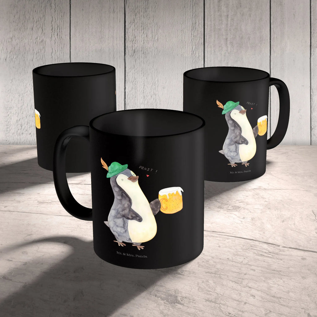 Tasse Pinguin Bier Geschenktasse, Tasse, Kaffeetasse, Keramiktasse, Bürotasse, Tasse mit Zitaten, Tasse mit Motiven, Porzellantasse, Teetasse, Pinguin, Oktoberfest, Bier, Pinguine