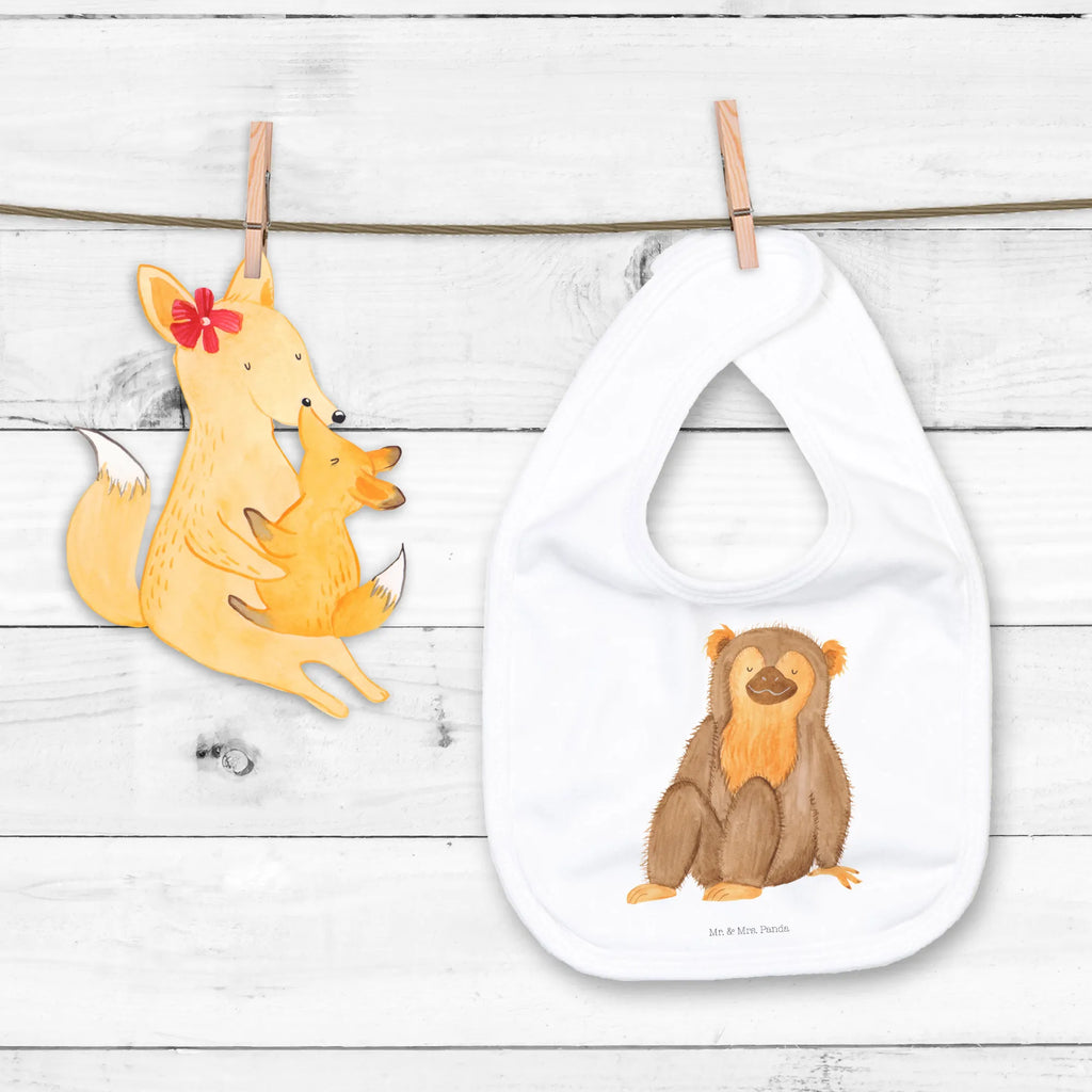 Bib Monkey baby bib, baby party, toddler, baby shower, drool bib, spit cloth, Africa, self-confidence, selfcare, monkeys, self-esteem, monkey, self-love, love, motivation, respect