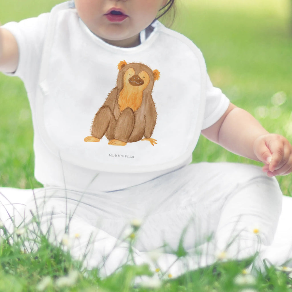 Bib Monkey baby bib, baby party, toddler, baby shower, drool bib, spit cloth, Africa, self-confidence, selfcare, monkeys, self-esteem, monkey, self-love, love, motivation, respect