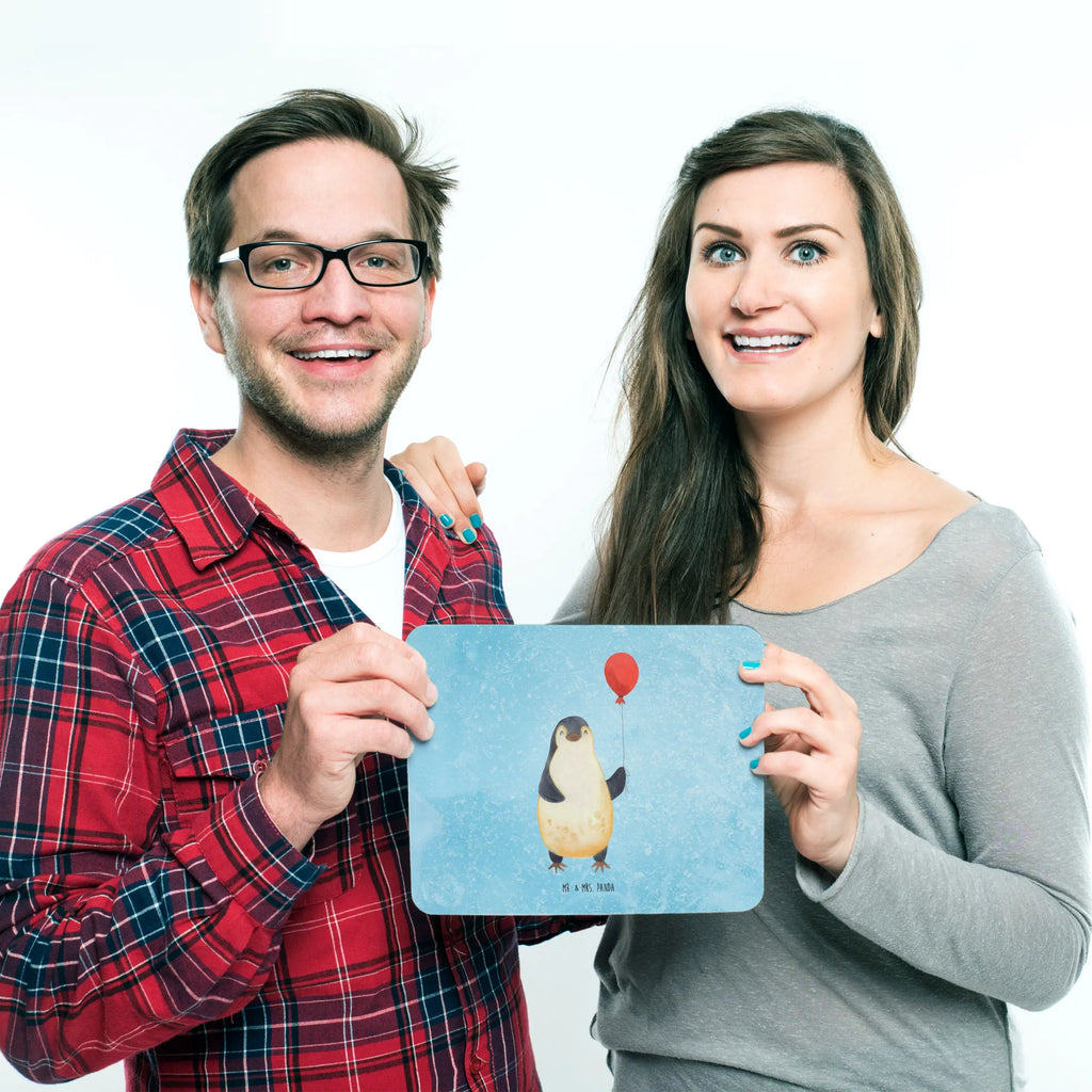 Mouse mat Penguin balloon Mauspad Büro, Büroausstattung, Arbeitszimmer, PC Zubehör, Einzigartiges Mauspad, Mauspad, Computer zubehör, Mousepad, Mausunterlage, Designer Mauspad, Pinguin, neues Leben, Geschenkidee, Tagträume, Pinguine, Lebenslust, Motivation, Geschenk Freundin, Glück, beste Freundin, Luftballon, Liebe, Neustart