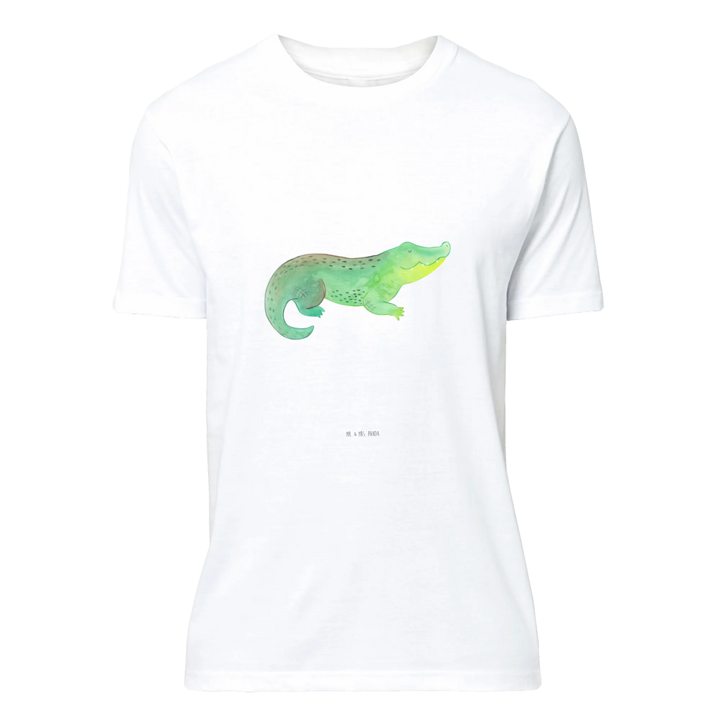 T-Shirt Standard Krokodil Tshirt, Nachthemd, Damen, Lustiges T-Shirt, T-Shirt, Herrn, Schlafshirt, Jubiläum, Shirt, T-Shirt mit Spruch, Junggesellenabschied, Geburstag, Meer, Urlaub, Meerestiere, Reiselust, Abenteuerlust, Freundin, Lieblingsmensch, Verrückt sein, Krokodil, Beste Freundin, Krokodile, Spontan sein
