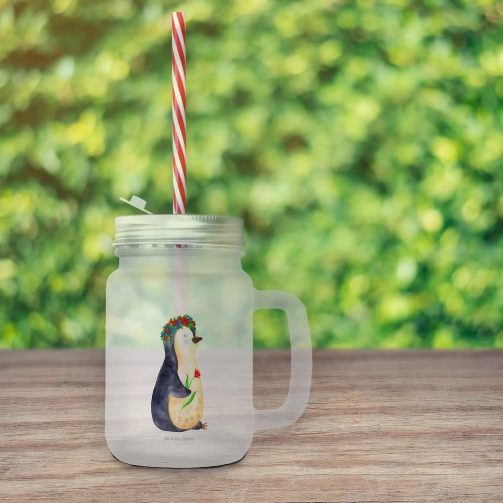 Trinkglas Mason Jar Pinguin Blumenkranz Glas Mit Bügelverschluss, Mason Jar Für Hochzeit, Glas Mit Deckel Und Strohhalm, Mason Jar Mit Henkel, Einmachglas Trinkglas, Glas Für Eistee, Glasbecher Im Vintage-Stil, Mason Jar Glas Für BBQ, Saftglas Mit Deckel, Glas Mit Strohhalm, Glas Mit Gravur, Spülmaschinenfestes Mason Jar, Glas Mit Henkel Und Deckel, Deko Trinkglas, Glas Für Sommergetränke, Glas Für Cocktails, Glas Im Country-Style, Geschenkglas Mason Jar, Einmachglas Mit Henkel, Mason Jar Trinkglas, Getränkeglas Im Landhausstil, Limonadenglas, Glas Mit Schraubdeckel, Mason Jar Glas, Rustikales Trinkglas, Cocktailglas Im Mason Jar Look, Mason Jar Für Getränke, Glas Für Limonade, Trinkglas Retro, Mason Jar Für Gartenparty, Mason Jar Glas Für Küche, Glas Für Smoothies, Glas Mit Schraubverschluss, Smoothieglas, Wiederverwendbares Trinkglas, Trinkglas Im Einmachglas-Stil, Glas Für Saft, Vintage Trinkglas, Pinguin, Leben, Pinguine, Universum, Wünsche, Ziele, Liebeskummer, Blumenkranz, Lebensziele, Geschenkidee, Lebenslust, Motivation
