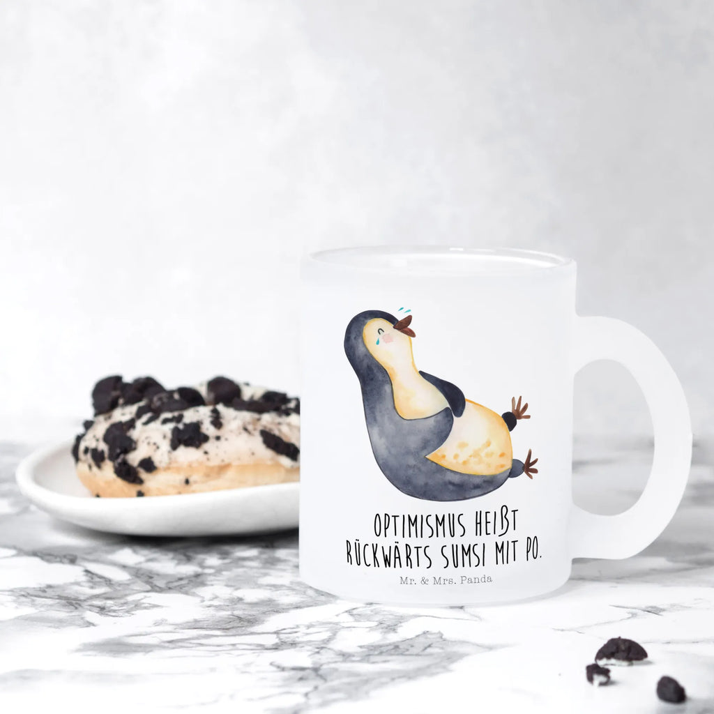 Teetasse Pinguin lachend Tasse Für Tee, Teetasse Glas, Teetasse aus Glas, Teetasse, Becher, Glasbecher, Tasse, Tee Tasse, getränkeglas, tasse glas, becher für tee, Große Teetasse, Teegläser, glastasse, Teeglas, Glas Teebecher, becher glas, Trinkglas, Pinguin, Pinguine, Lustiger Spruch, Fröhlichkeit, Humor, Fröhlich, Lachen, Optimismus