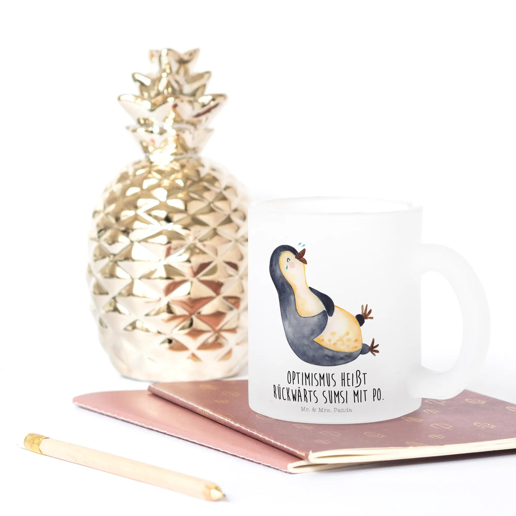 Teetasse Pinguin lachend Tasse Für Tee, Teetasse Glas, Teetasse aus Glas, Teetasse, Becher, Glasbecher, Tasse, Tee Tasse, getränkeglas, tasse glas, becher für tee, Große Teetasse, Teegläser, glastasse, Teeglas, Glas Teebecher, becher glas, Trinkglas, Pinguin, Pinguine, Lustiger Spruch, Fröhlichkeit, Humor, Fröhlich, Lachen, Optimismus