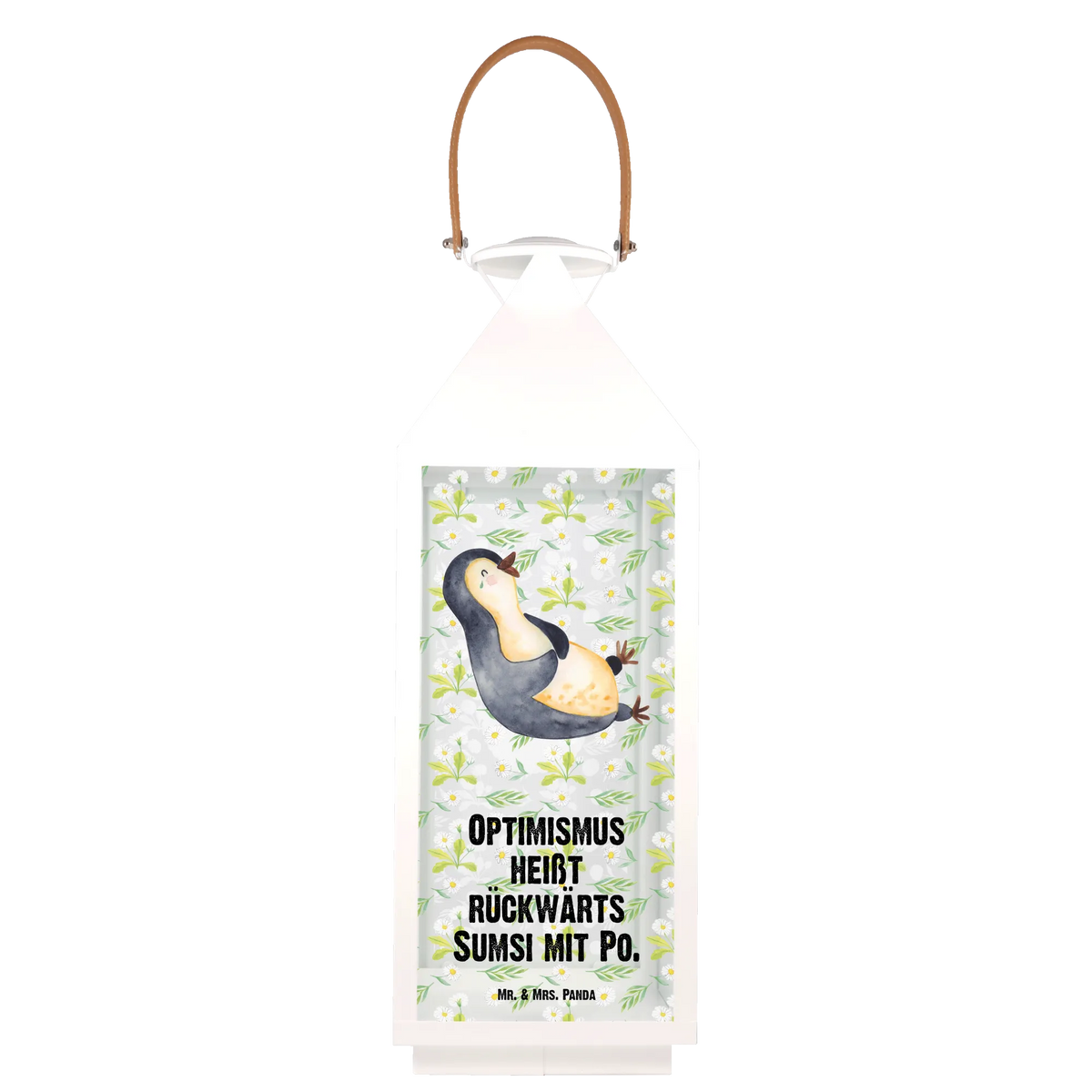 Decorative lantern Penguin Laugh