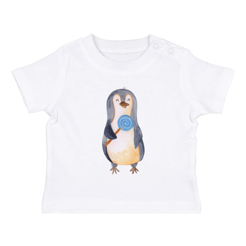 Organic Baby Shirt Penguin lollipop Penguin, North Pole, Winter, Penguins, penguins, bullshit, crook, slogan, hoodlum, lollipop, candy, rebel