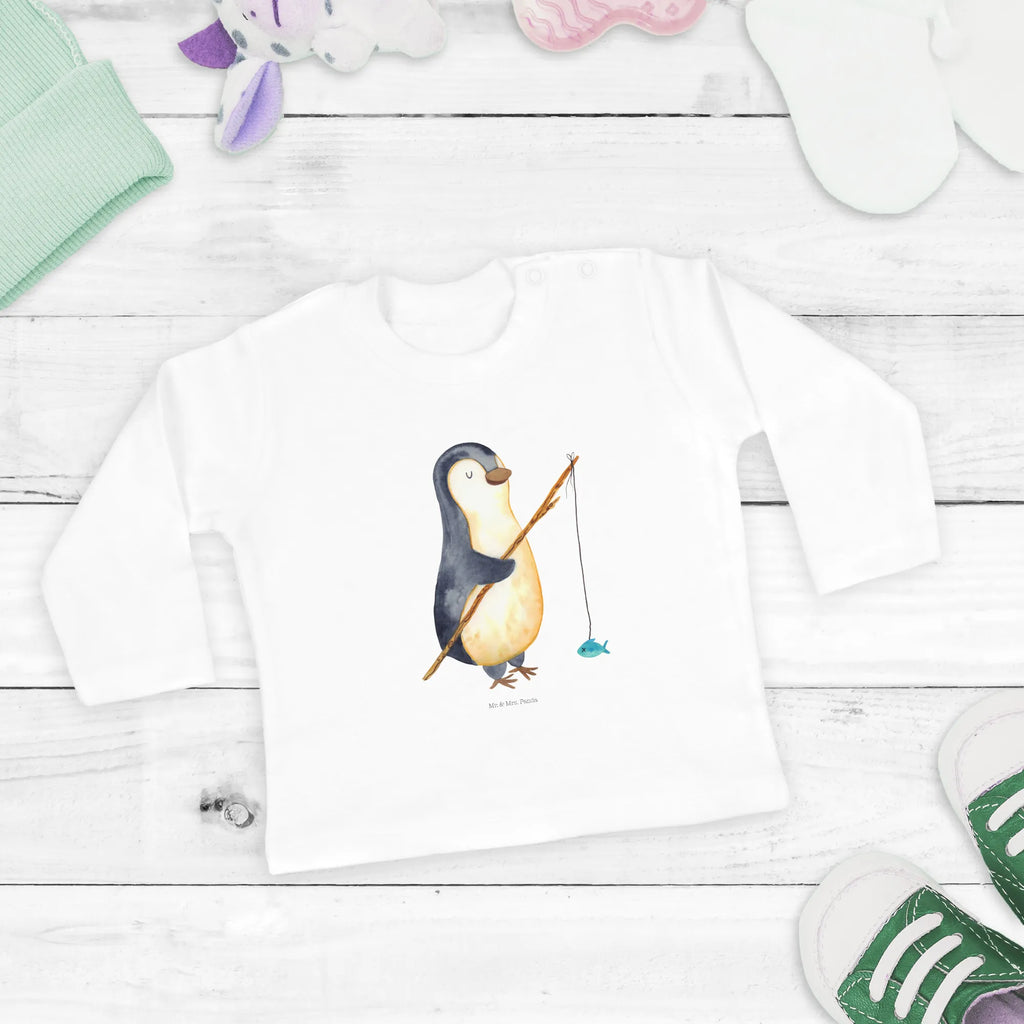 Baby long-sleeve Penguin angler Bio, Kleidung, Baby, Langarm, Jungen, Mädchen, Pinguin, Urlaub, Tagträume, Pinguine, Plan, Tagesplan, Freundinnen, Wochenende, Planer, Neustart, Hobby, Motivation, Geschenk, Geschenkidee, Angler, Angeln