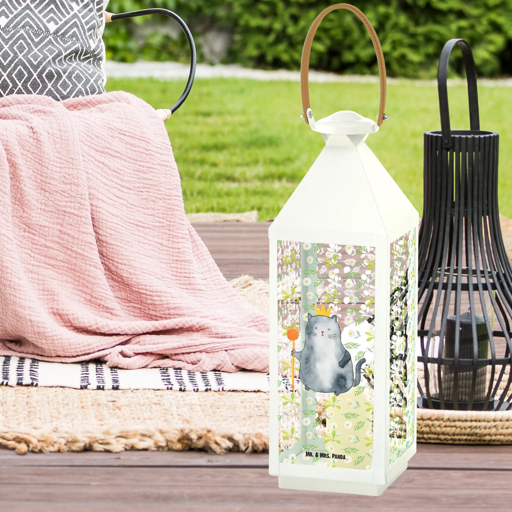 Decorative lantern Cat king cat, tomcat, kitty, meow, kitten, housecat, mama cat, love cats, cat image, cat fan, cat lover, cat fancier, cat decoration, gift for cat lover, cat owner, funny cats, cat sayings, cat motto, funny cat gifts, fan merchandise, cat stuff, animal lover, queen, moving in, cats, tenement, apartment, pet, pussy, king, move, family, first own apartment