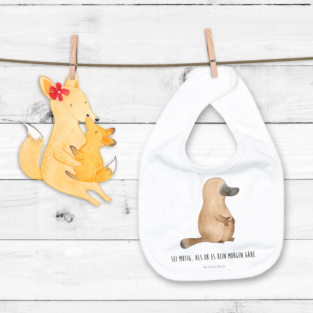 Bib platypus courage baby bib, toddler, drool bib, spit cloth, baby shower, baby party, Seafood, aquatic animals, ocean, sea, fish, shells, corals, reef, whale, narwhal, sea urchin, lobster, platypus, turtle, manatee, crocodile, orca, shrimp, gifts for seafood lovers, water world, underwater animals, underwater world, vacation, deep sea, seafood fans, gift ideas, seafood decoration, seafood posters, training, new start, motivation, office, wisdom, courage, Platypus, brave, work, world trip, new beginning, Raodtrip