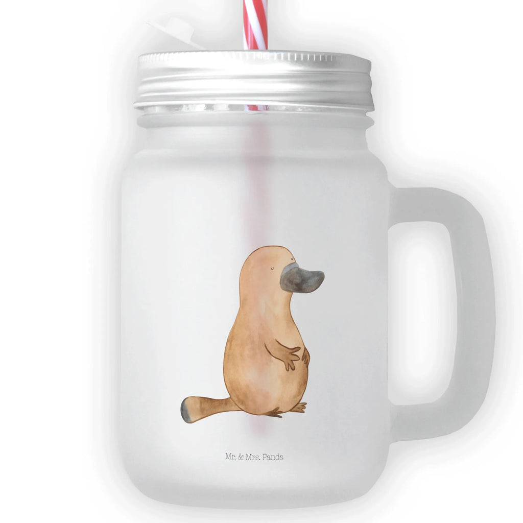 Mason jar drinking glass platypus courage drinking glass, Mason Jar, glass, preserving glass, summer glass, handle glass, cocktail glass, Seafood, aquatic animals, ocean, sea, fish, shells, corals, reef, whale, narwhal, sea urchin, lobster, platypus, turtle, manatee, crocodile, orca, shrimp, gifts for seafood lovers, water world, underwater animals, underwater world, vacation, deep sea, seafood fans, gift ideas, seafood decoration, seafood posters, new start, training, Platypus, work, brave, wisdom, courage, motivation, world trip, new beginning, office, Raodtrip
