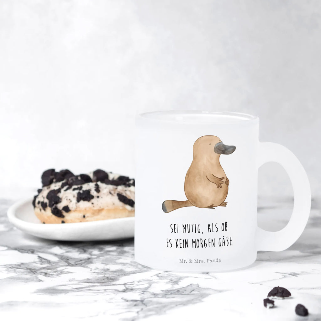 Filiżanka do herbaty dziobak Odwaga Zwierzeta morskie, Morze, Wakacje