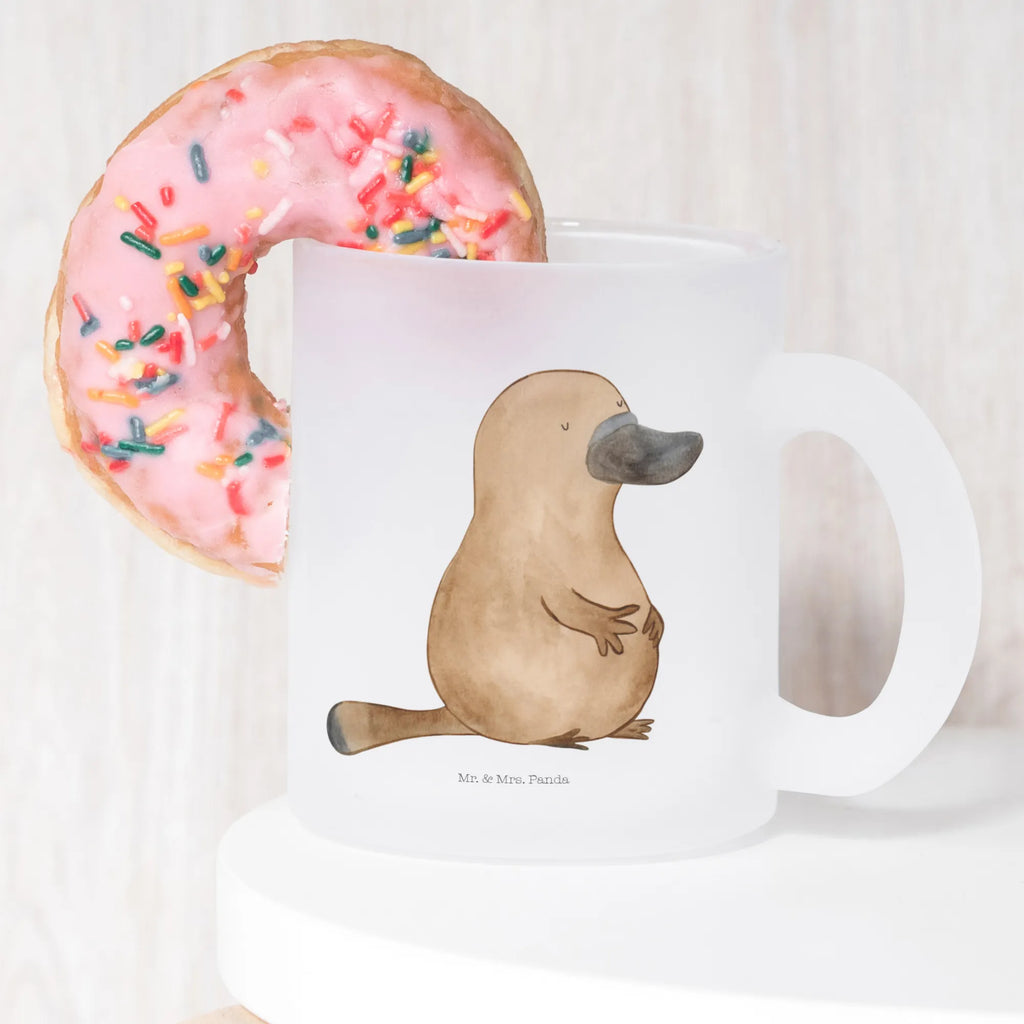 Filiżanka do herbaty dziobak Odwaga Zwierzeta morskie, Morze, Wakacje