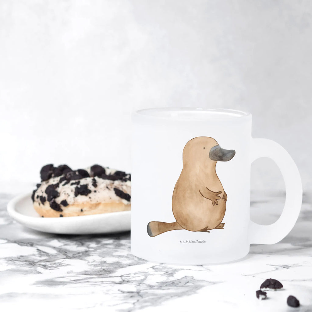 Filiżanka do herbaty dziobak Odwaga Zwierzeta morskie, Morze, Wakacje