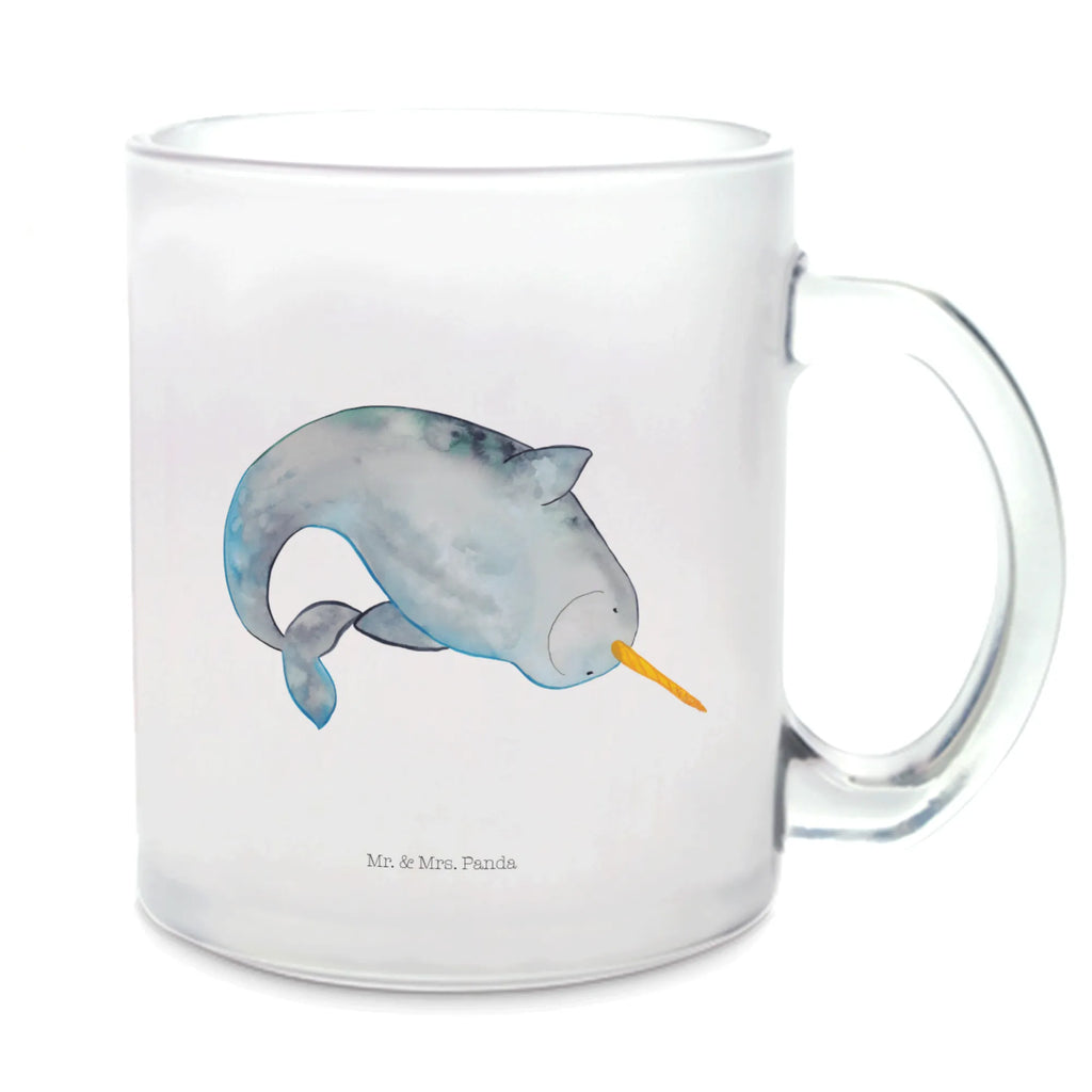 Teetasse Narwal Glas Teebecher, Tasse, Große Teetasse, Teetasse Glas, Teegläser, Becher, Teetasse, Glasbecher, becher für tee, Teeglas, Tee Tasse, Teetasse aus Glas, glastasse, getränkeglas, becher glas, tasse glas, Trinkglas, Tasse Für Tee, Meer, Urlaub, Meerestiere, Aufräumen, Junggesellin, Kinderzimmer, Narwal, Wal, Hausfrau, Putzen