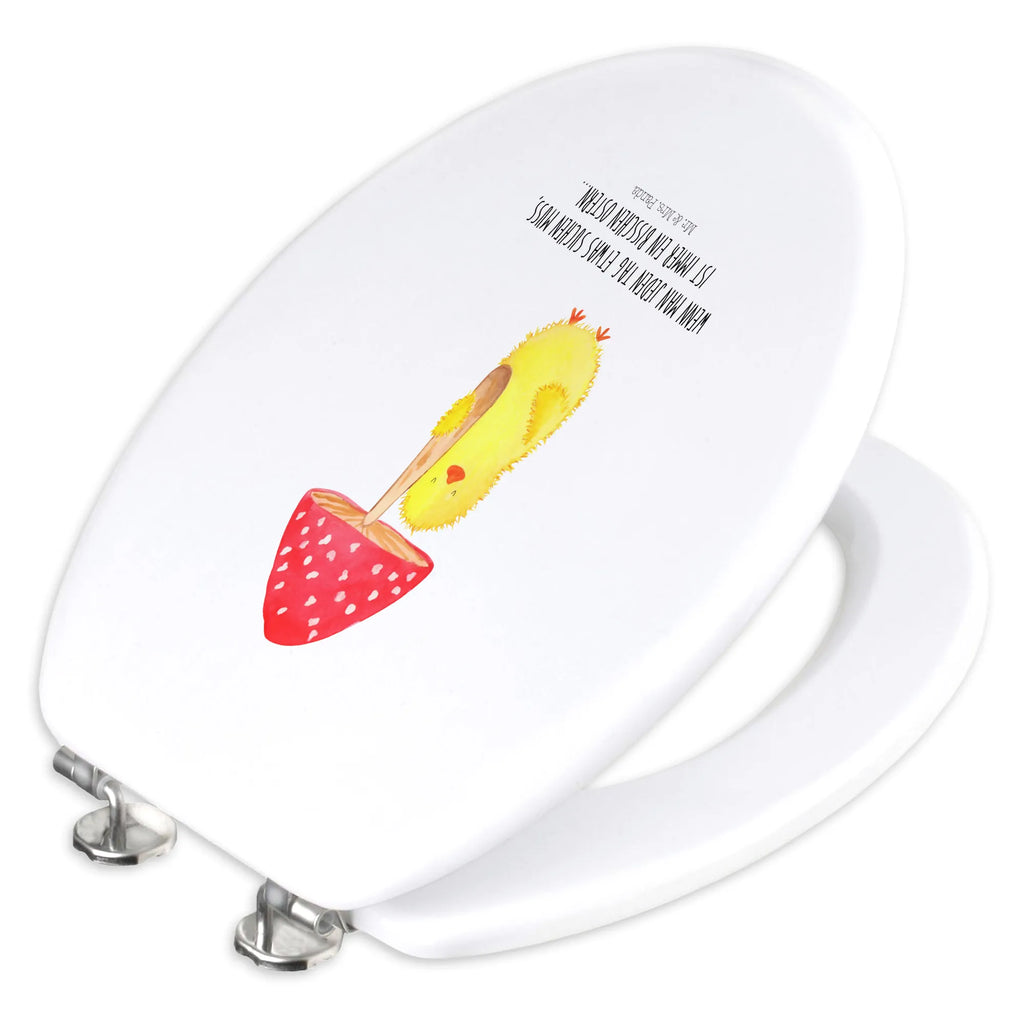 Motiv WC deska sedesowa pisklę muchomor czerwony Klobrille, WC-Sitz, Toilettendeckel, Klodeckel, Toilette, Ostern, Osterhase, Ostergeschenke, Osternest, Osterdeko, Geschenke zu Ostern, Ostern Geschenk, Ostergeschenke Kinder, Ostern Kinder, Küken, Fliegenpilz, Ostergrüße, Frohe Ostern, Glückspilz