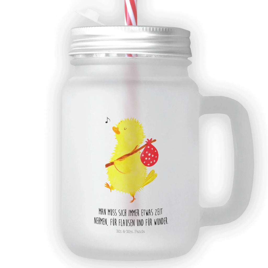 Mason jar drinking glass chick wander glass, summer glass, cocktail glass, preserving glass, drinking glass, handle glass, Mason Jar, Easter, Easter bunny, joy, happy Easter, travelling, time management, Easter greetings, nonsense, spring fever, greetings, time, Easter egg, chick, globetrotters, backpacker, egg, Easter eggs, miracles, love