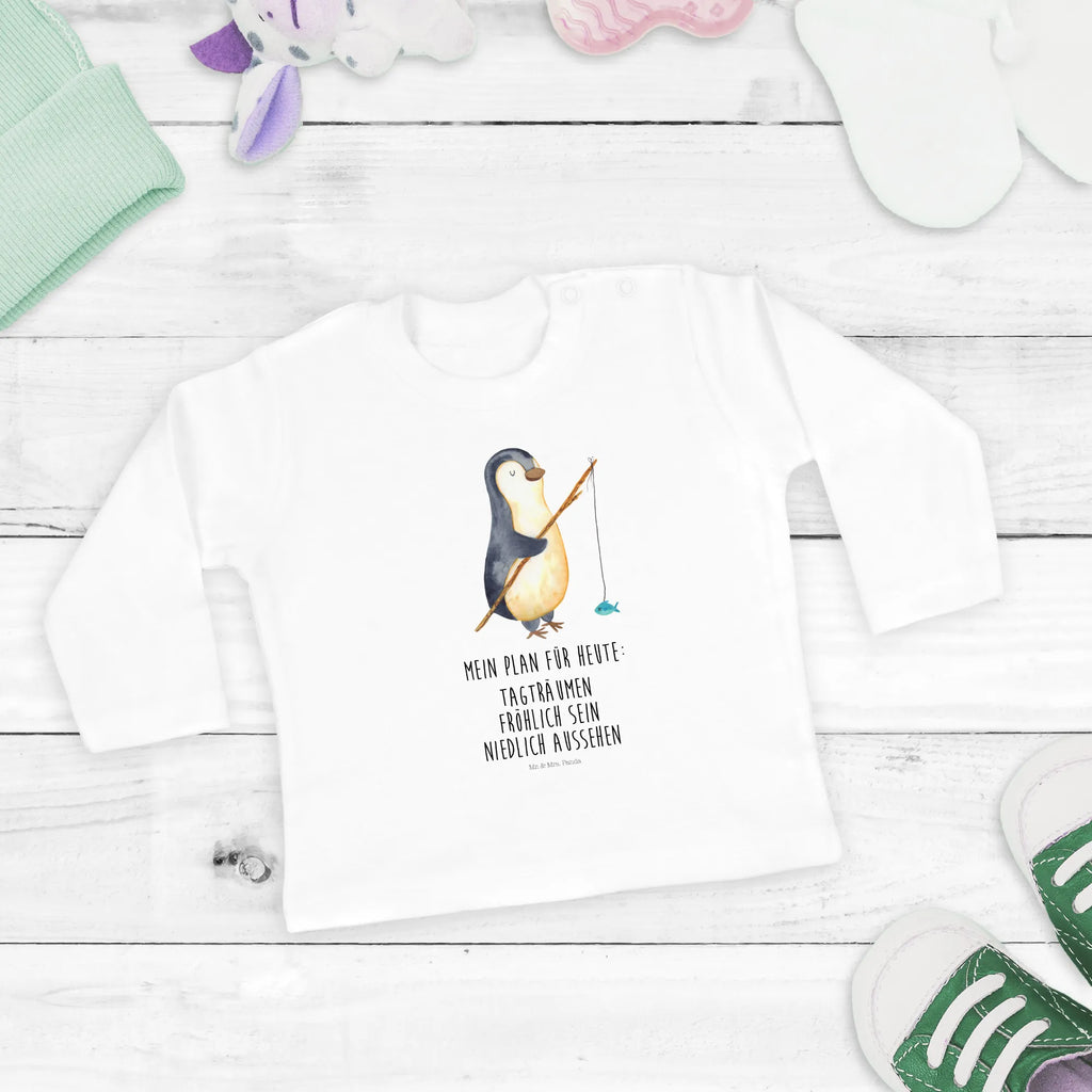 Baby long-sleeve Penguin angler Bio, Kleidung, Baby, Langarm, Jungen, Mädchen, Pinguin, Urlaub, Tagträume, Pinguine, Plan, Tagesplan, Freundinnen, Wochenende, Planer, Neustart, Hobby, Motivation, Geschenk, Geschenkidee, Angler, Angeln