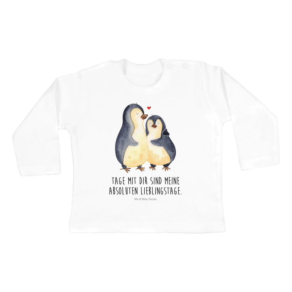 Baby long-sleeve Penguin embrace Baby Shower, Kleidung, Bio, Langarm, Pinguin, Hochzeit, Hochzeitstag, Liebesbeweis, Verlobung, Hochzeitsgeschenk, Liebe, Liebespaar, Liebesgeschenk, Jahrestag