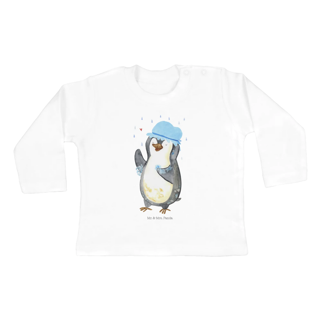 Baby long-sleeve Penguin have a shower Kleidung, Baby Shower, Bio, Langarm, Pinguin, Motivation, Duschen, Pinguine, glücklich sein, Neustart, Dusche, Neuanfang, Lebensmotto