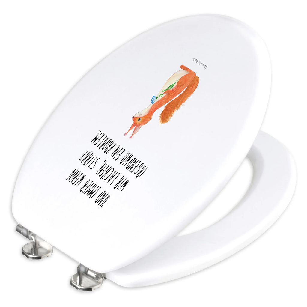 Motiv WC deska sedesowa wiewiórka kwiat Motywy zwierzęce, dobra energia, zabawne powiedzonka, zwierzęta