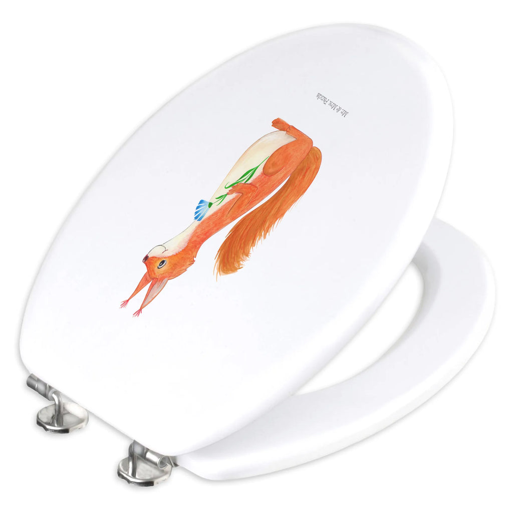 Motiv WC deska sedesowa wiewiórka kwiat Motywy zwierzęce, dobra energia, zabawne powiedzonka, zwierzęta