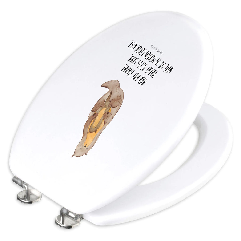 Motiv WC deska sedesowa wydra dziecko Klobrille, WC-Sitz, Klodeckel, Toilette, Toilettendeckel, Otter, Fischotter, Seeotter, Otter Seeotter See Otter