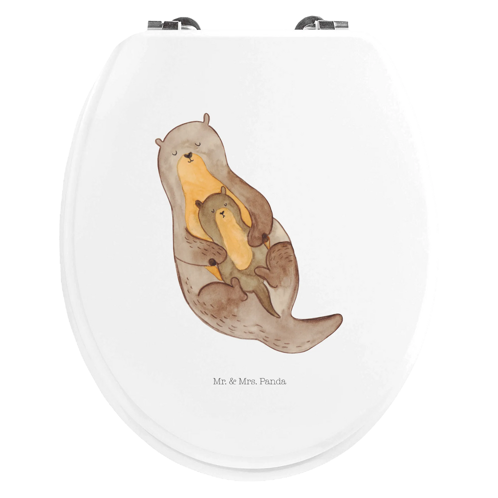 Motiv WC deska sedesowa wydra dziecko Klobrille, WC-Sitz, Klodeckel, Toilette, Toilettendeckel, Otter, Fischotter, Seeotter, Otter Seeotter See Otter
