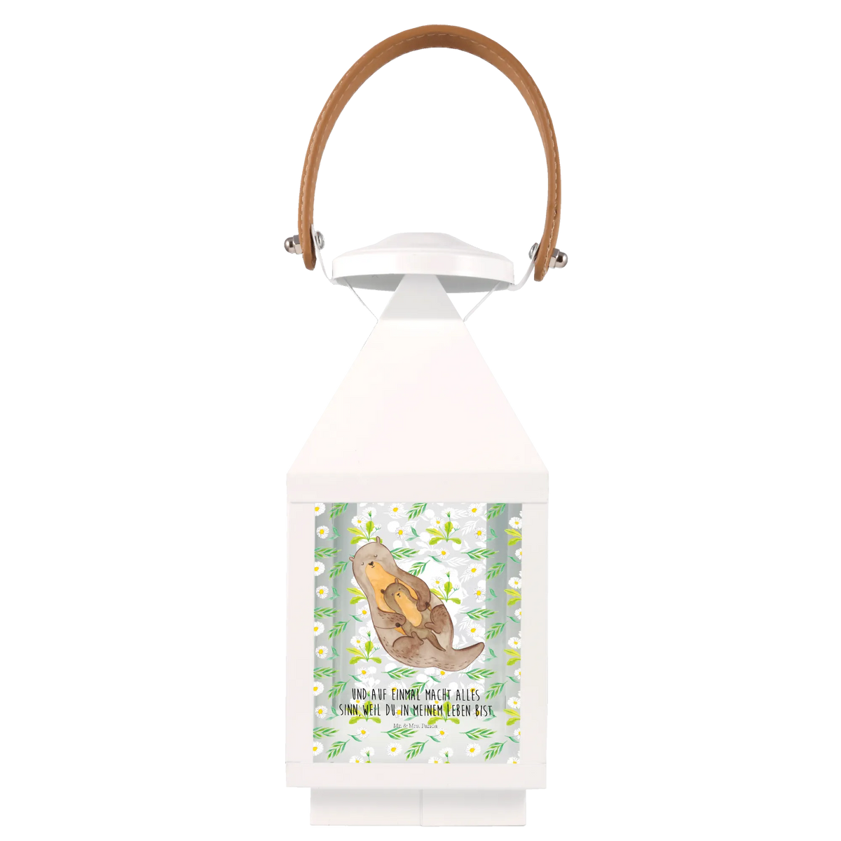 Decorative lantern otter child