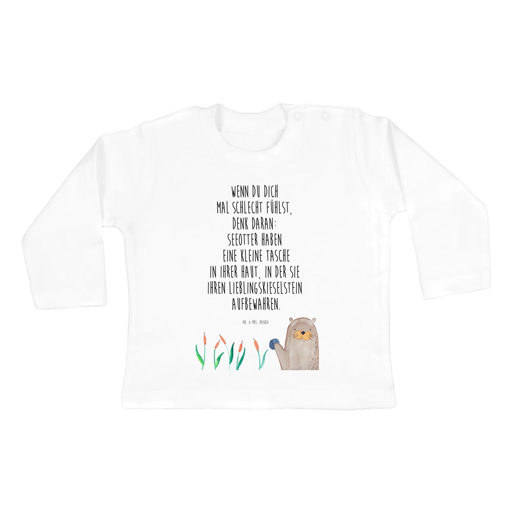 Baby long-sleeve otter Stone Baby Shower, Kleidung, Bio, Langarm, Otter, Seeotter, Fischotter, Otter Seeotter See Otter