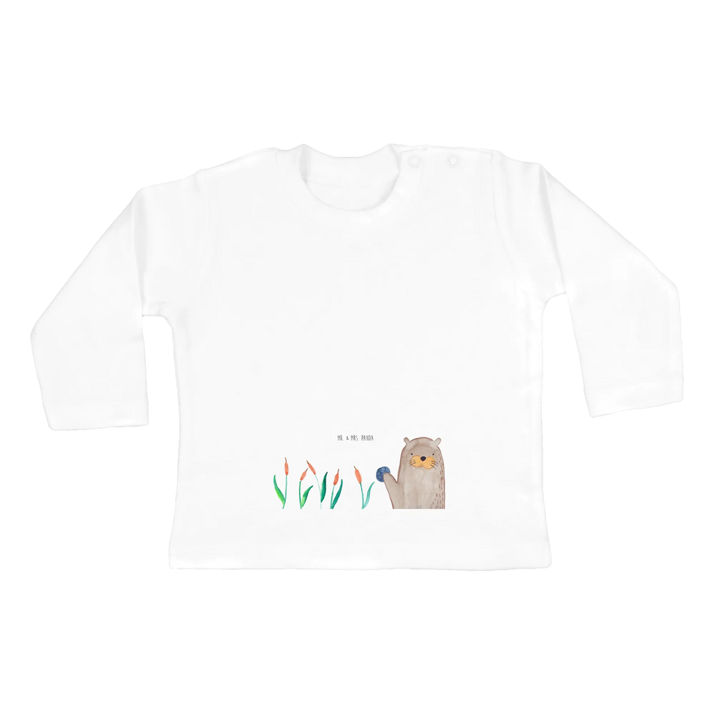 Baby long-sleeve otter Stone Baby Shower, Kleidung, Bio, Langarm, Otter, Seeotter, Fischotter, Otter Seeotter See Otter
