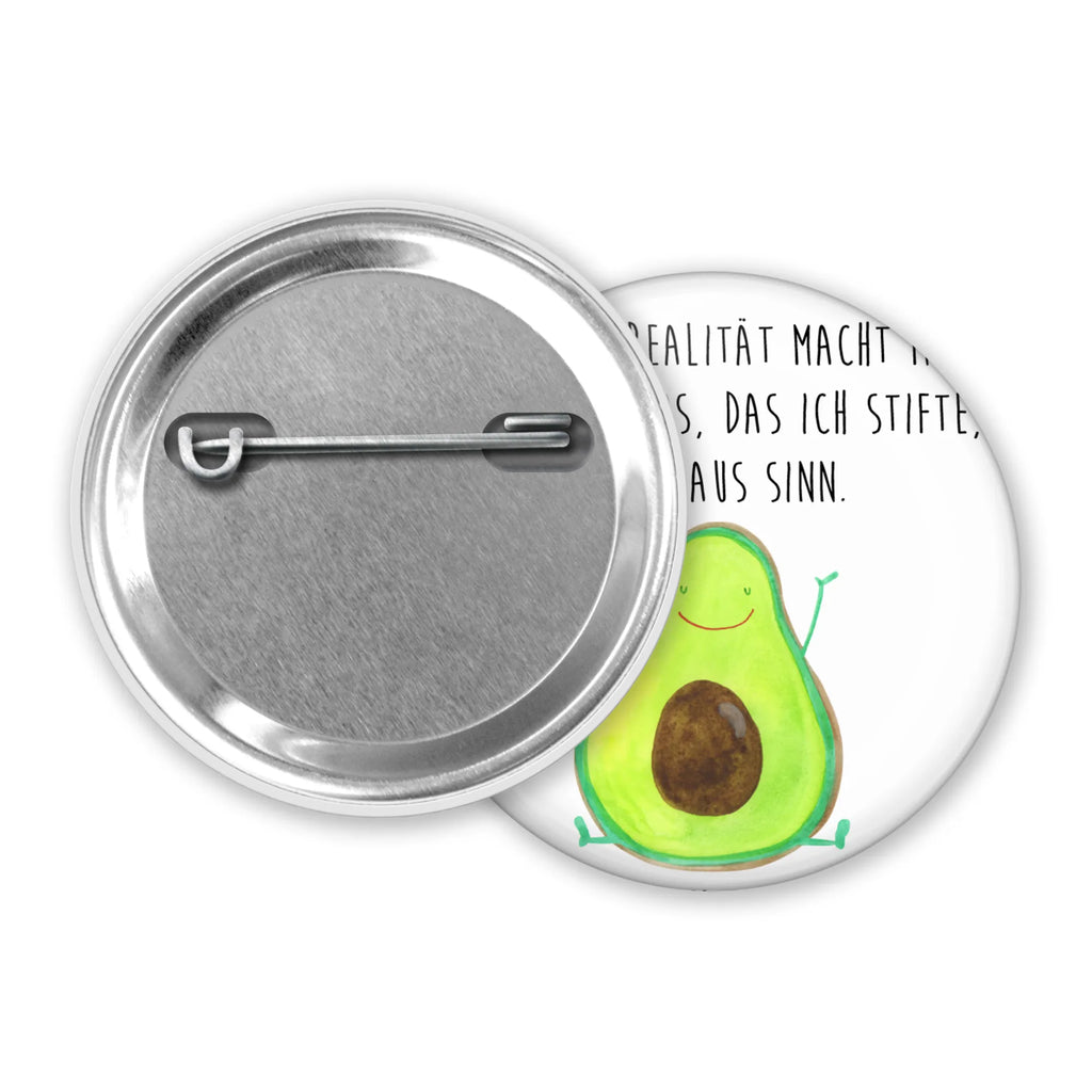 Button avocado Happy Button, Lapel Pin, Pin, 50mm Button, avocado, vegetables, chaos, Avocado