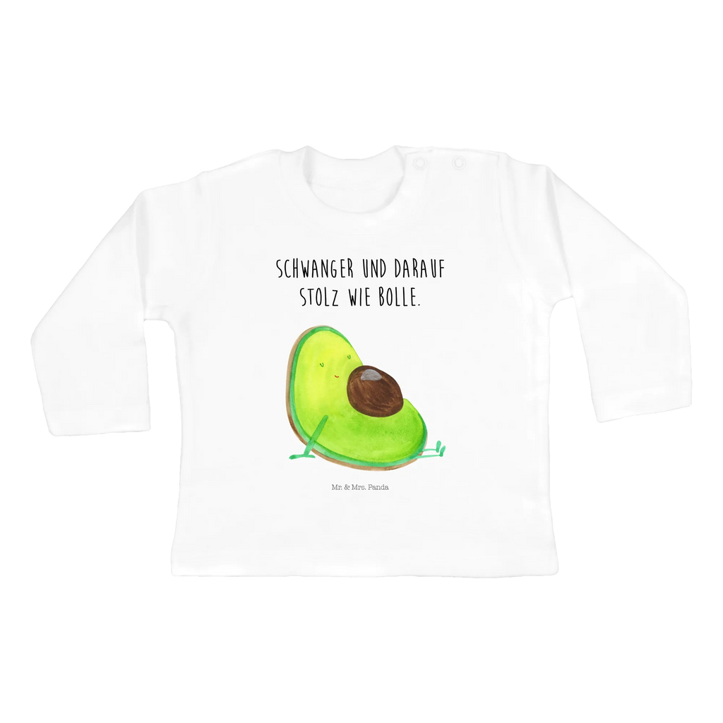 Baby Longsleeve Avocado schwanger Kleidung, Langarm, Baby Shower, Bio, Veggie, Vegan, Gesund, Avocado, Schwangerschaft, Babyparty, Babyshower, Schwanger