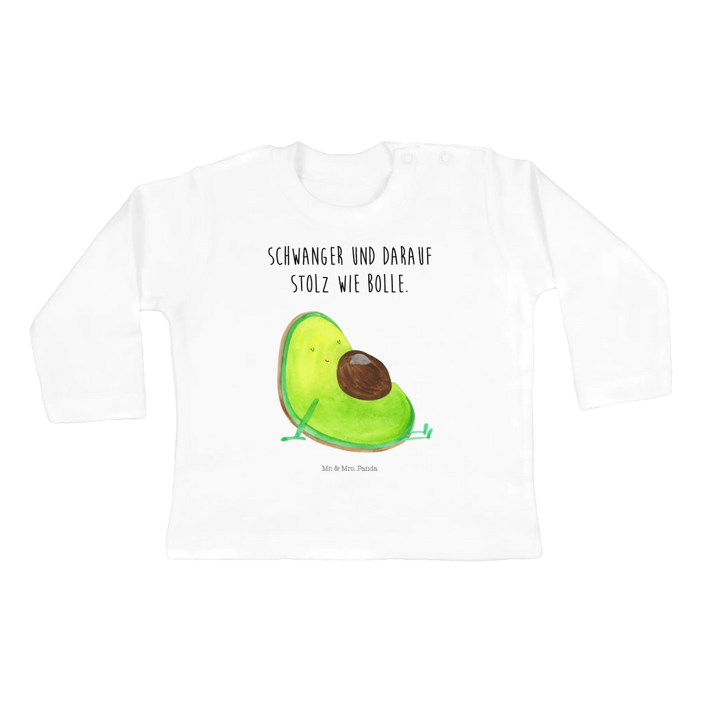 Baby Longsleeve Avocado schwanger Kleidung, Langarm, Baby Shower, Bio, Veggie, Vegan, Gesund, Avocado, Schwangerschaft, Babyparty, Babyshower, Schwanger