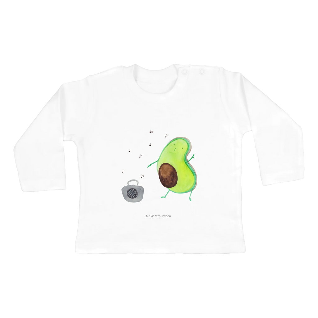 Baby Longsleeve Avocado tanzt Bio, Mädchen, Baby, Jungen, Kleidung, Langarm, Avocado, Veggie, Vegan, Gesund