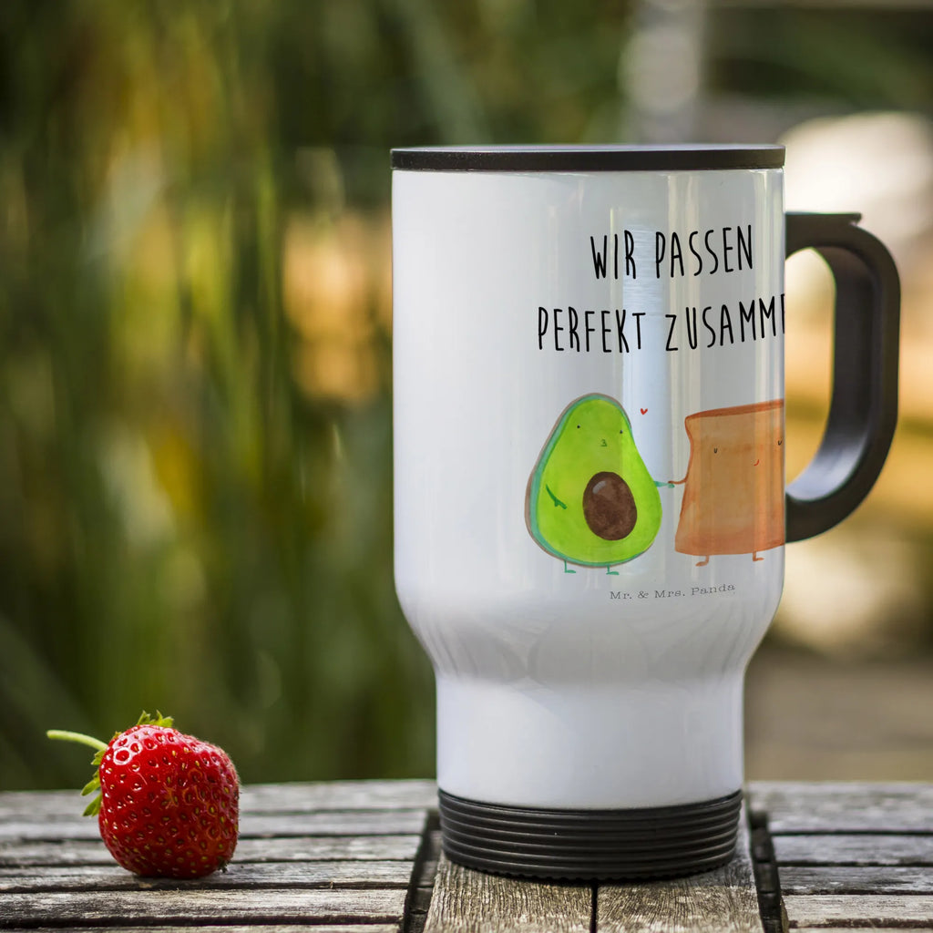 Kubek termiczny Awokado Tost Awokado, Warzywa, Wegan, Zdrowy