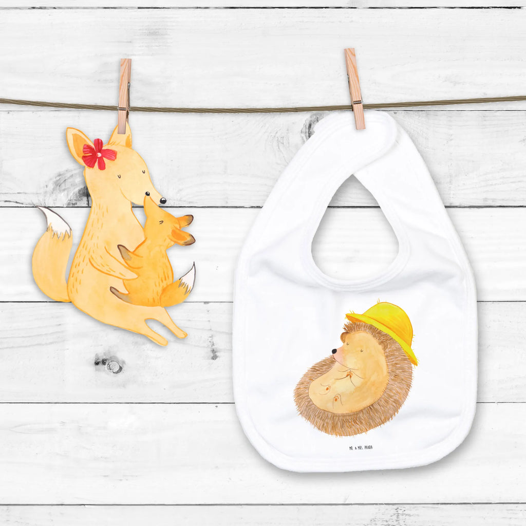 Bib Hedgehog Pray toddler, baby bib, baby shower, baby party, spit cloth, drool bib, small animals, cute, funny, cute animal motives, hand drawn, small world, funny sayings, good mood, happy, gifts, gift ideas, special gifts, animal lover, card, gratitude, pray, life, hedgehog with hat, sun hat, hedgehog, be grateful, enjoy, God, Amen